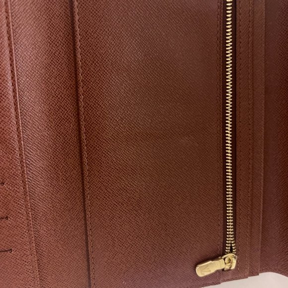 LOUIS VUITTON Porte Tresor Etui Papier Travel ~ Passport Wallet | Vintage - Picture 9 of 16